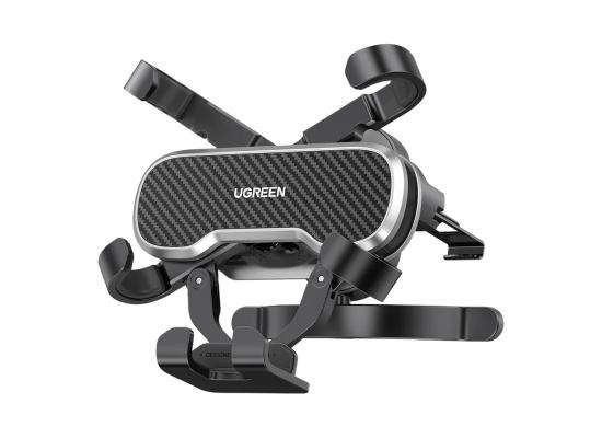UGREEN Retractable Gravity Air Vent Car Phone Mount 360° Black (80871)